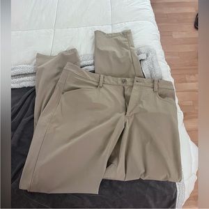 Khaki Lululemon ABC pants
